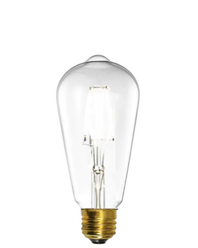LED - Clear Edison 3500K — Hangout Lighting LED Bulbs & Lamps 4.0W 3500K