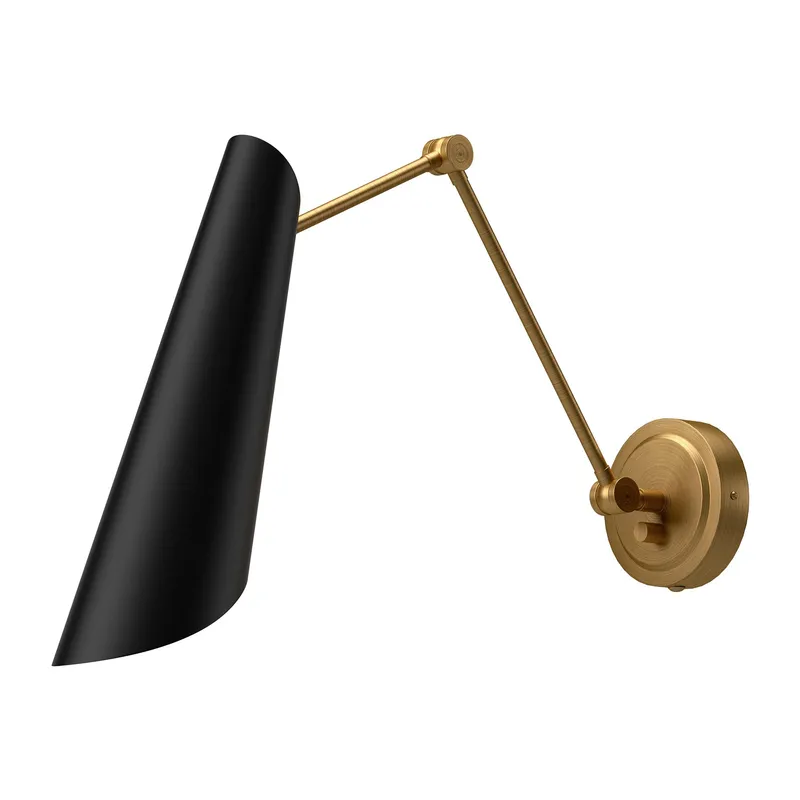 Gabriel 4-in Wall/Vanity Light — Kuzco Lighting LED Wall Lights 60.0W 