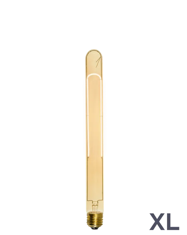 Bulb: LED XL Amber 11" Long Tube — Hangout Lighting LED Bulbs & Lamps 4.0W 2200K