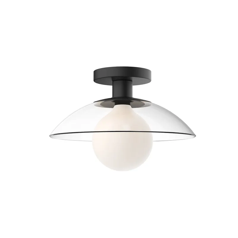 Francesca 12-in Semi-Flush Mount — Kuzco Lighting LED Post Top Lights 60.0W 