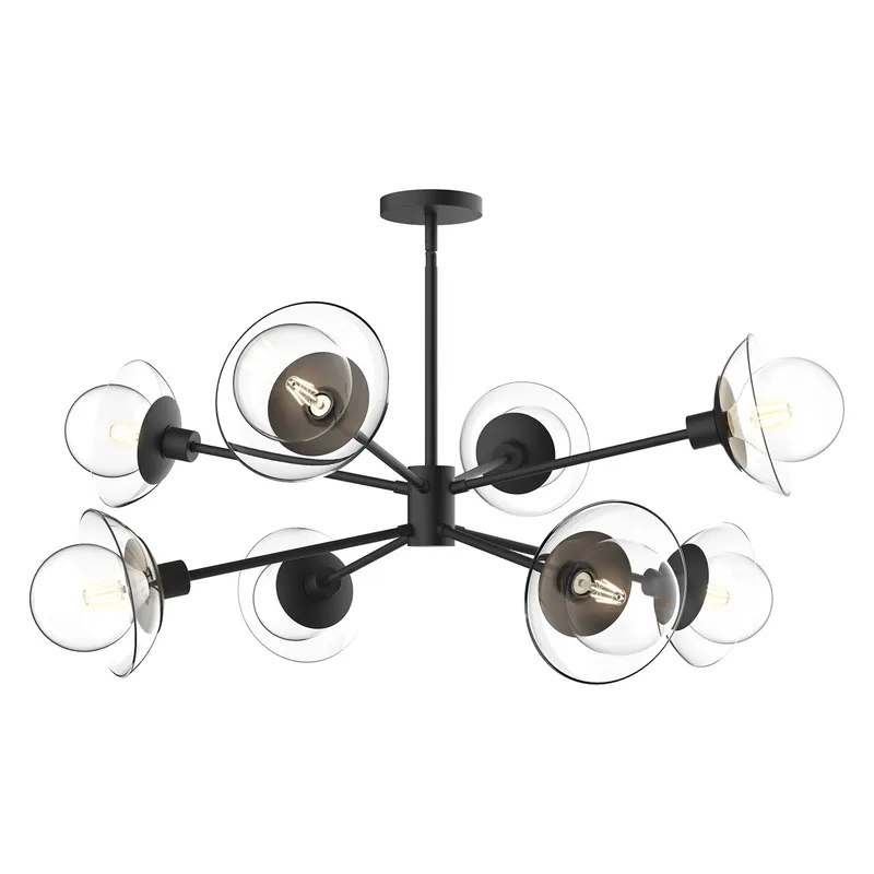 Francesca 40-in Chandelier — Kuzco Lighting LED Landscape Lights 60.0W 