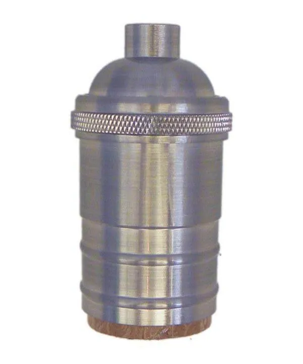 Vintage Nickel Socket — Hangout Lighting LED Bulbs & Lamps 250.0W 