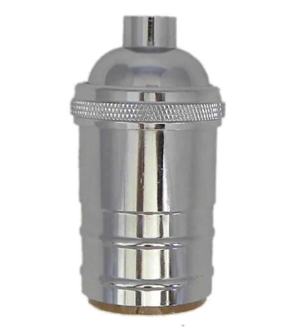 Vintage Chrome Socket — Hangout Lighting LED Bulbs & Lamps 250.0W 