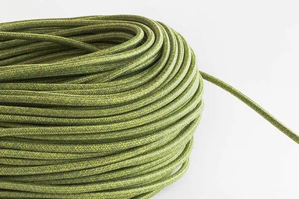 Green Tweed Fabric Cord by the Foot — Hangout Lighting LED Bulbs & Lamps  