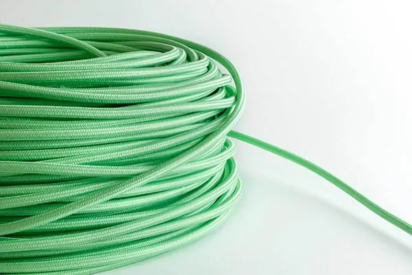 Mint Fabric Cord by the Foot — Hangout Lighting LED Bulbs & Lamps  