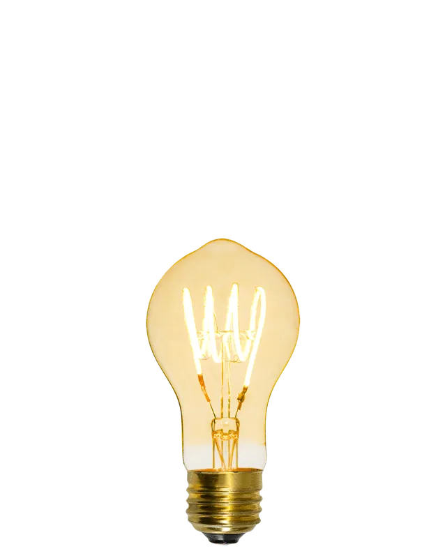 Bulb: LED Amber - Victorian — Hangout Lighting LED Bulbs & Lamps 60.0W 2200K