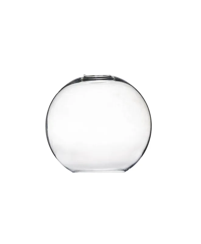 Glass Globe Shade 8" - Clear — Hangout Lighting LED Bulbs & Lamps  