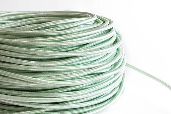 Eucalyptus Fabric Cord by the Foot — Hangout Lighting LED Bulbs & Lamps  