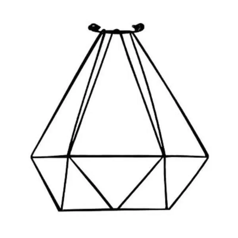 Diamond Cage — Hangout Lighting LED Bulbs & Lamps  