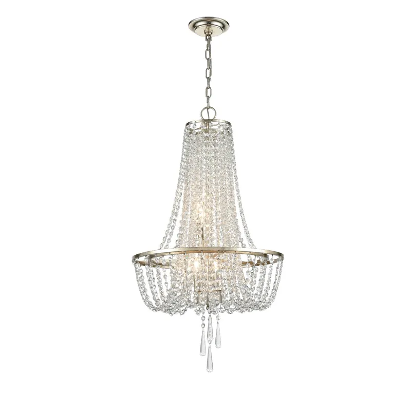 Arcadia 18'' Chandelier — Crystorama Lighting LED Pendant Lights  