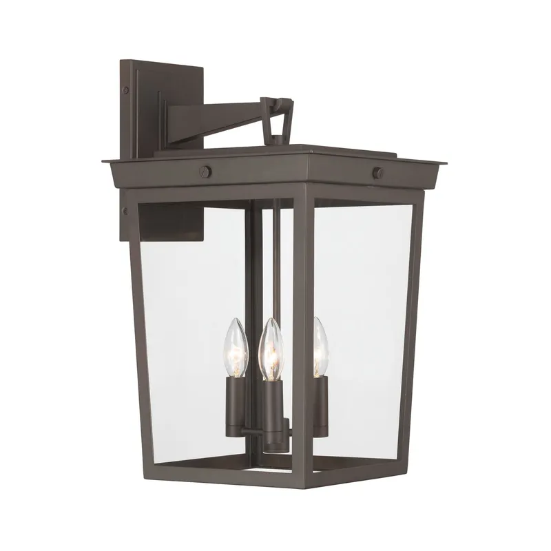 Belmont 12'' Outdoor Sconce — Crystorama Lighting LED Bollards & Pathway Lights  