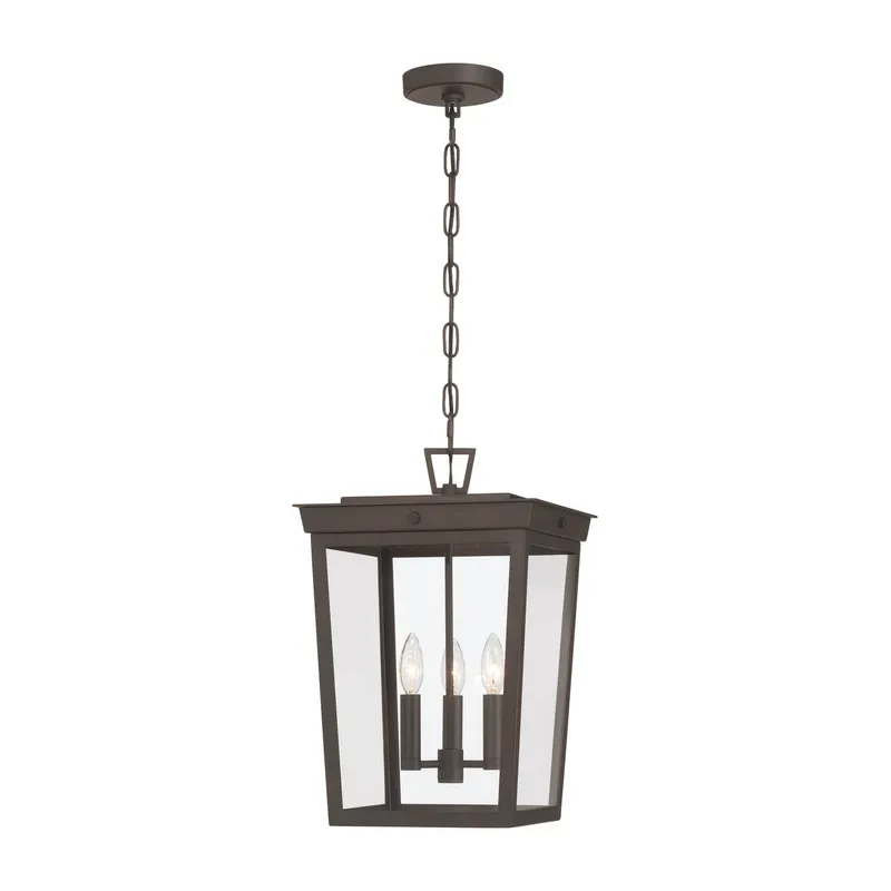 Belmont 12'' Outdoor Pendant — Crystorama Lighting LED Pendant Lights  