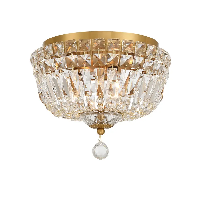 Roslyn 10'' Flush Mount — Crystorama Lighting LED Ceiling Lights  