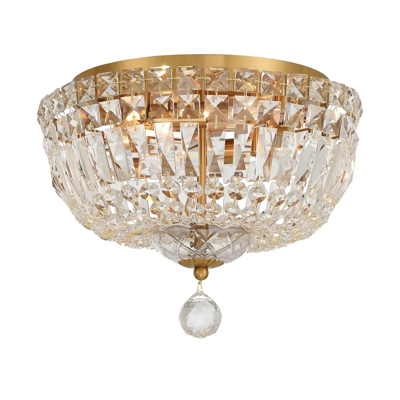Roslyn 12'' Flush Mount — Crystorama Lighting LED Ceiling Lights  