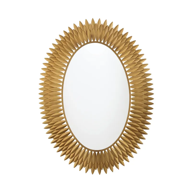 Broche 31.25'' Integrated LED Mirror — Crystorama Lighting LED Wall Lights  
