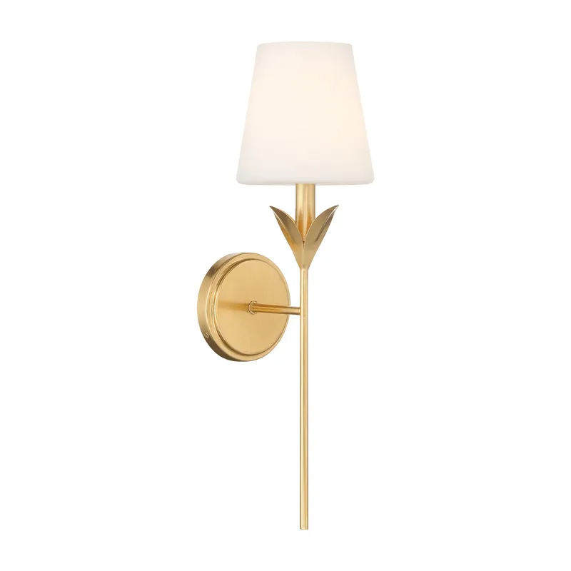 Broche 6'' Sconce — Crystorama Lighting LED Wall Lights  