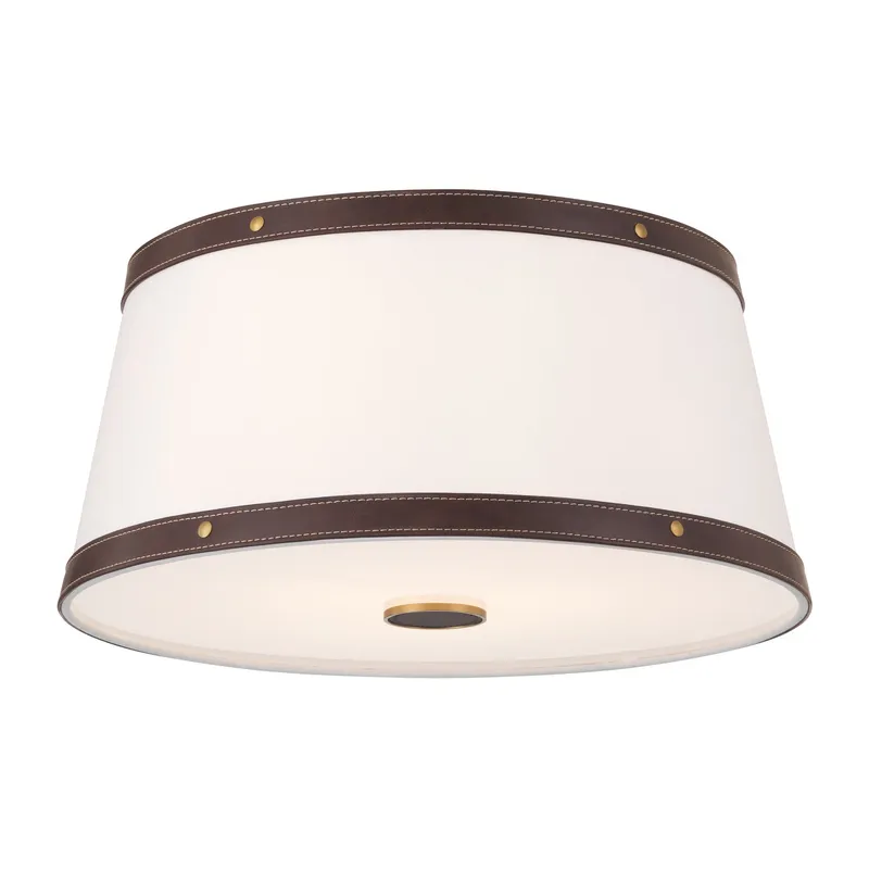 Callahan 17'' Flush Mount — Crystorama Lighting LED Ceiling Lights  
