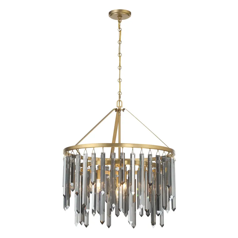 Gemma 24'' Chandelier — Crystorama Lighting LED Pendant Lights  