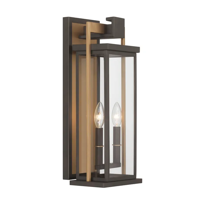 Lendel 8'' Outdoor Sconce — Crystorama Lighting LED Bollards & Pathway Lights  
