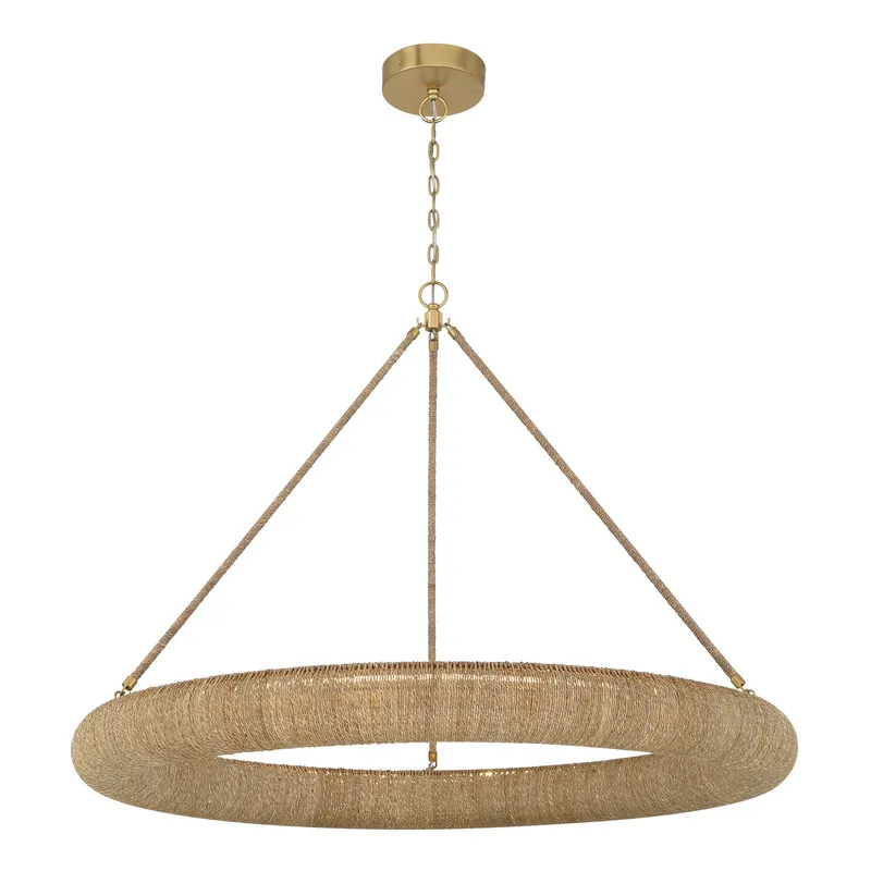 Oakley 48'' Integrated LED Chandelier — Crystorama Lighting LED Pendant Lights  
