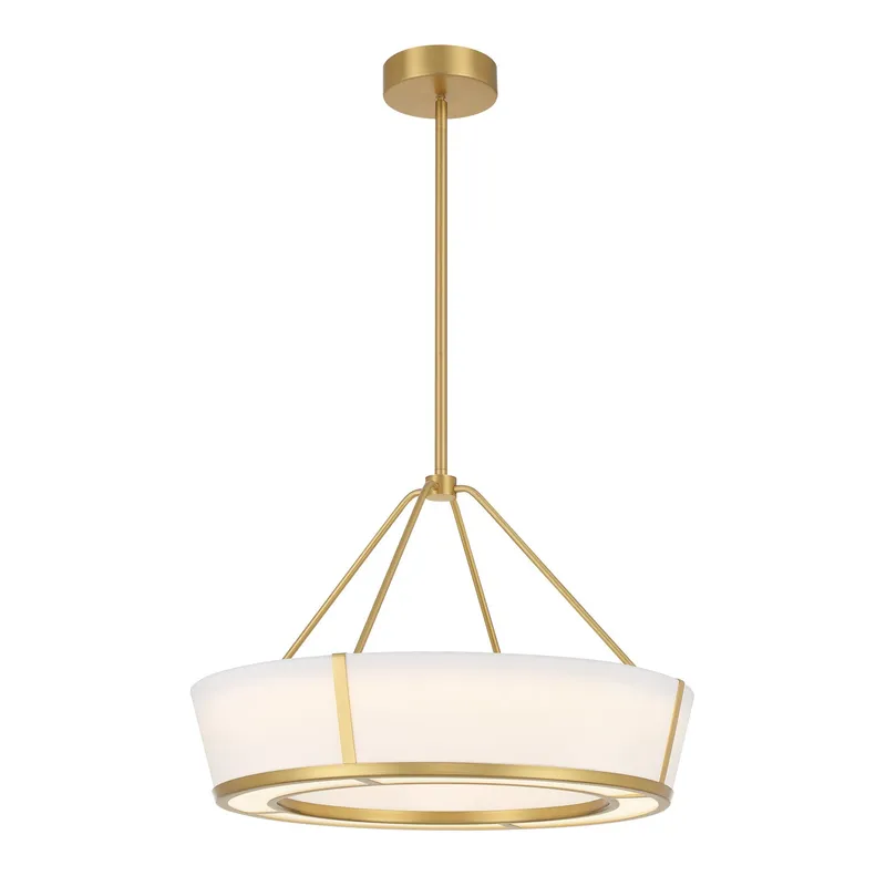 Royce 24.25'' Integrated LED Pendant — Crystorama Lighting LED Pendant Lights  