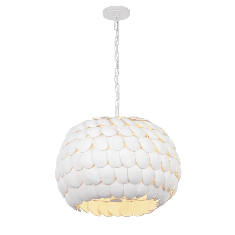 Talia 20.5'' Chandelier — Crystorama Lighting LED Pendant Lights  