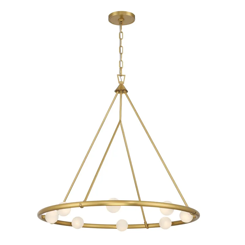 Terrell 29.5'' LED Chandelier — Crystorama Lighting LED Pendant Lights  