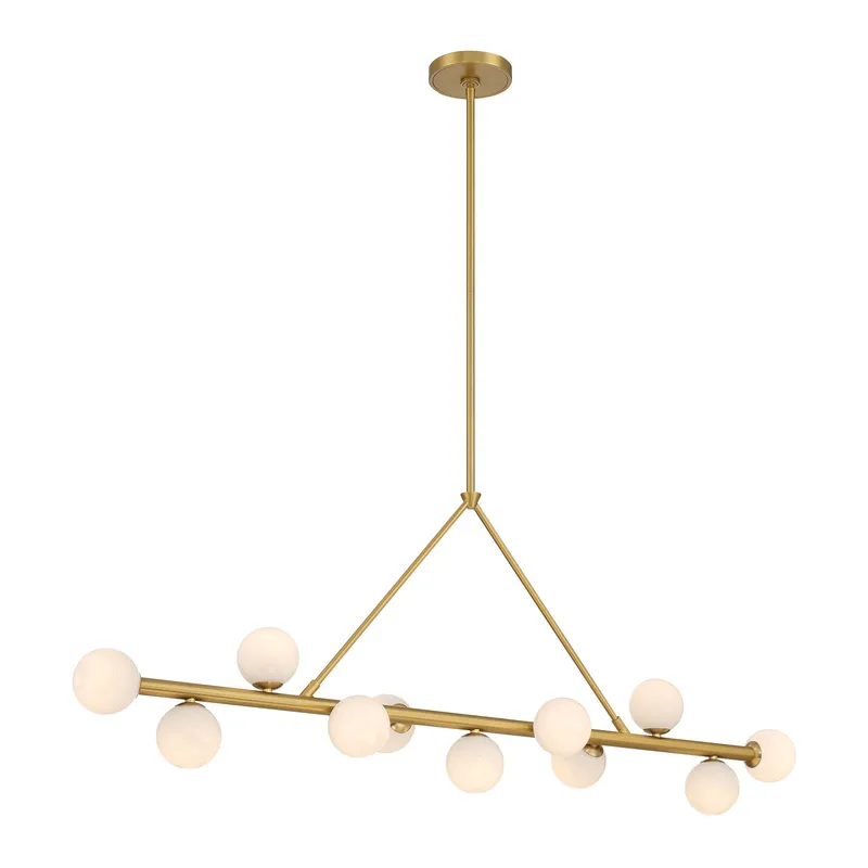 Terrell 46.5'' LED Linear Chandelier — Crystorama Lighting LED Linear Lights  