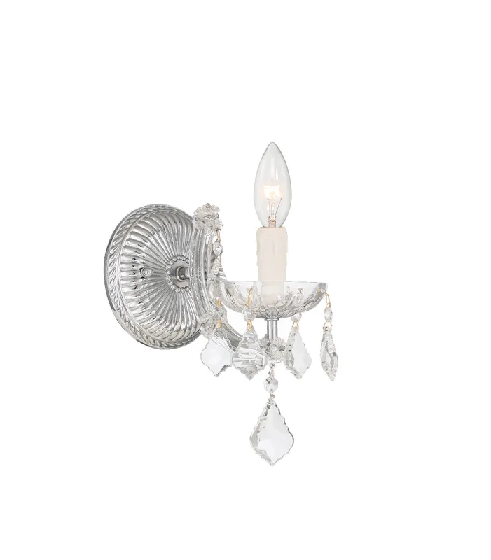 Maria Theresa 6'' Sconce — Crystorama Lighting LED Wall Lights  