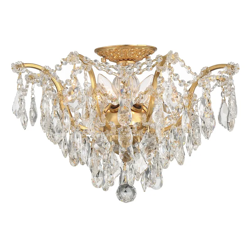 Filmore 19'' Semi Flush Mount — Crystorama Lighting LED Ceiling Lights  