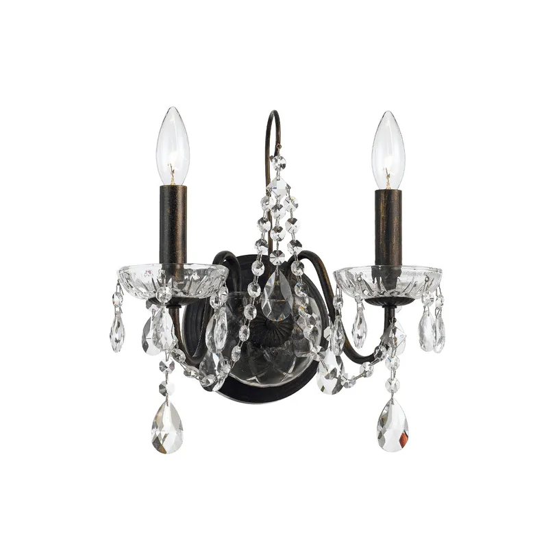 Butler 14'' Sconce — Crystorama Lighting LED Wall Lights  