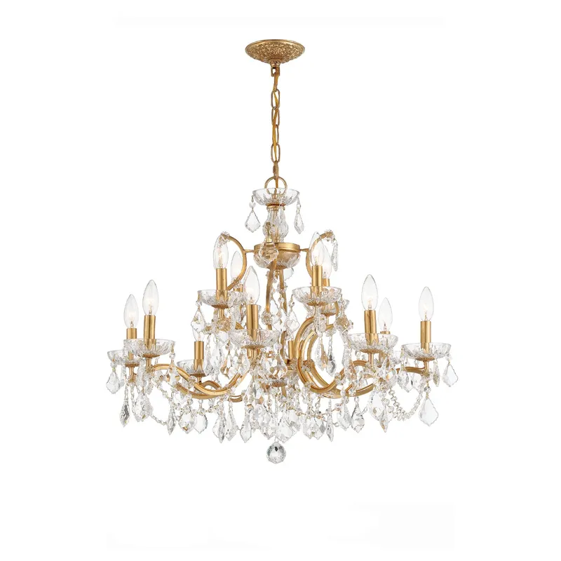Filmore 29'' Chandelier — Crystorama Lighting LED Pendant Lights  