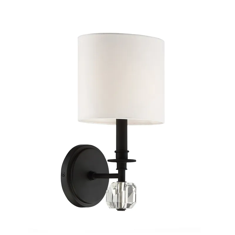Chimes 8'' Sconce — Crystorama Lighting LED Wall Lights  