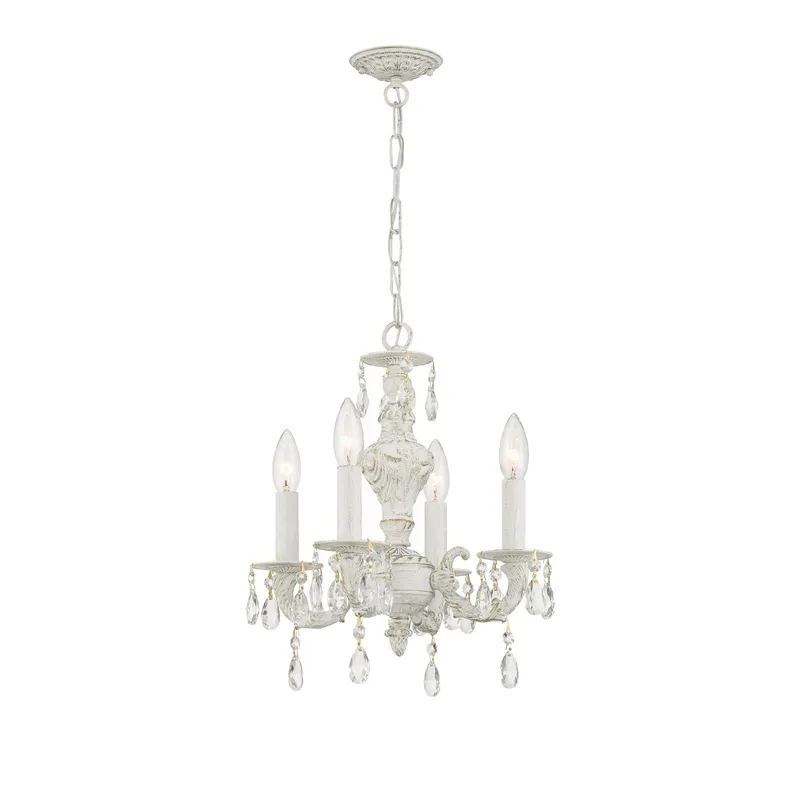 Paris Market 13.5'' Chandelier — Crystorama Lighting LED Pendant Lights  
