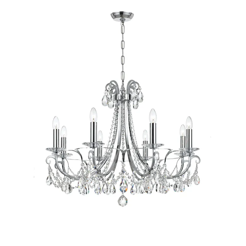 Othello 31'' Chandelier — Crystorama Lighting LED Pendant Lights  