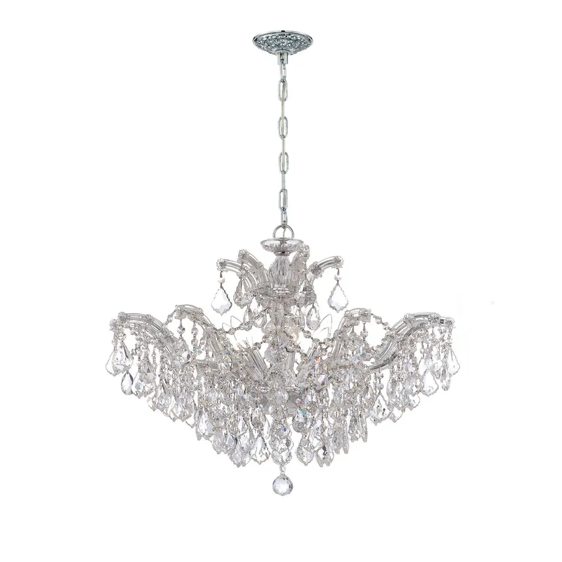 Maria Theresa 29'' Chandelier — Crystorama Lighting LED Pendant Lights  