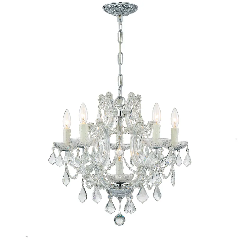 Maria Theresa 20'' Chandelier — Crystorama Lighting LED Pendant Lights  