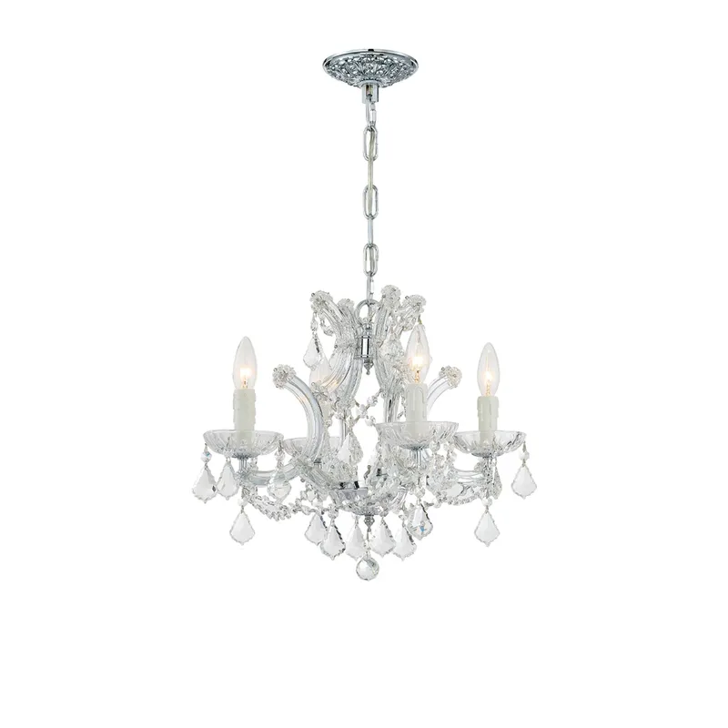 Maria Theresa 16.5'' Chandelier — Crystorama Lighting LED Pendant Lights  