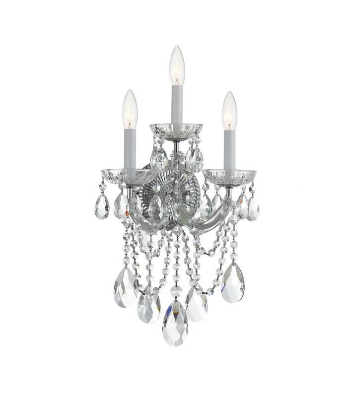 Maria Theresa 11'' Sconce — Crystorama Lighting LED Wall Lights  