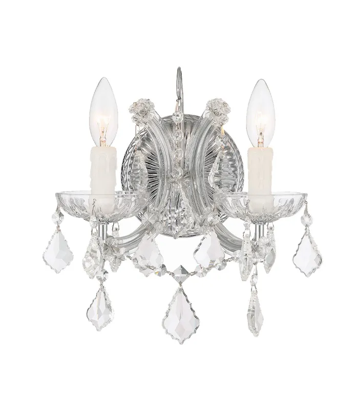 Maria Theresa 10.5'' Sconce — Crystorama Lighting LED Wall Lights  