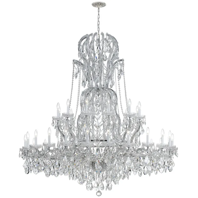Maria Theresa 64'' Chandelier — Crystorama Lighting LED Pendant Lights  