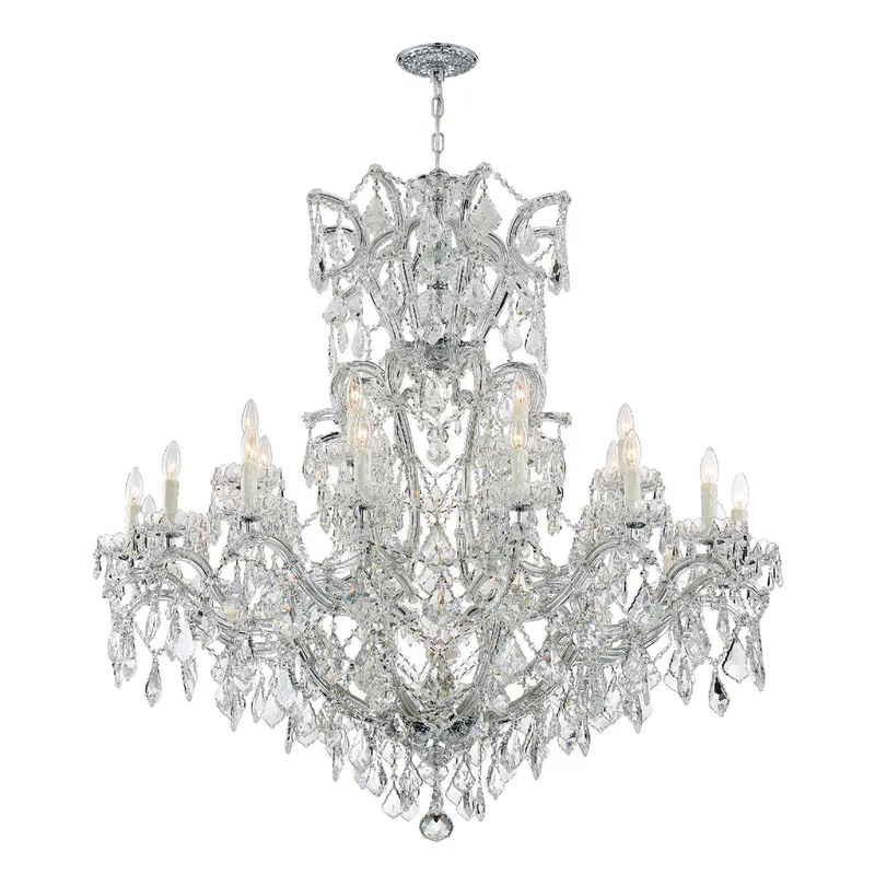 Maria Theresa 46'' Chandelier — Crystorama Lighting LED Pendant Lights  