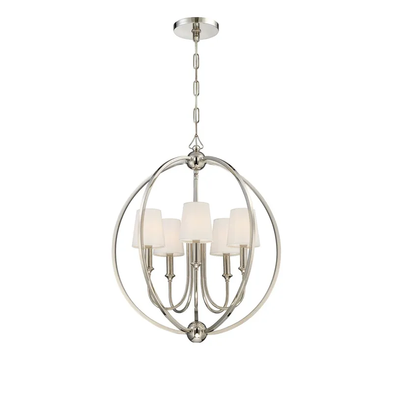 Sylvan 22.5'' Chandelier — Crystorama Lighting LED Pendant Lights  