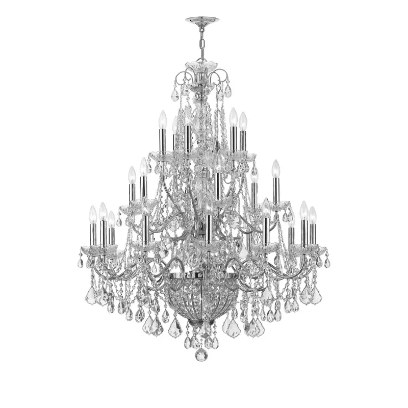 Imperial 36.5'' Chandelier — Crystorama Lighting LED Pendant Lights  