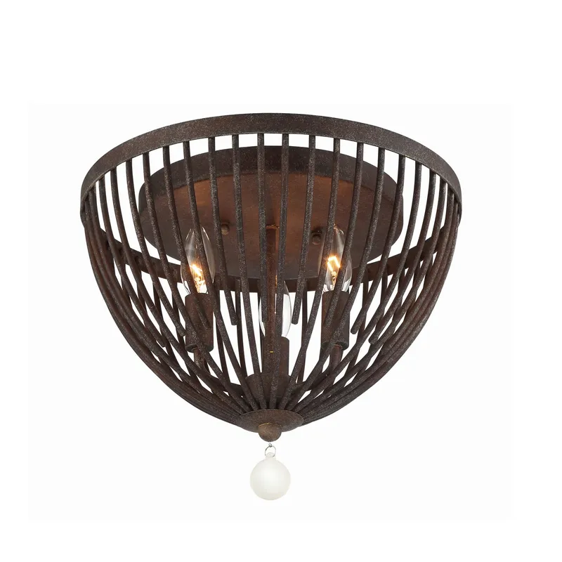 Duval 14'' Flush Mount — Crystorama Lighting LED Ceiling Lights  