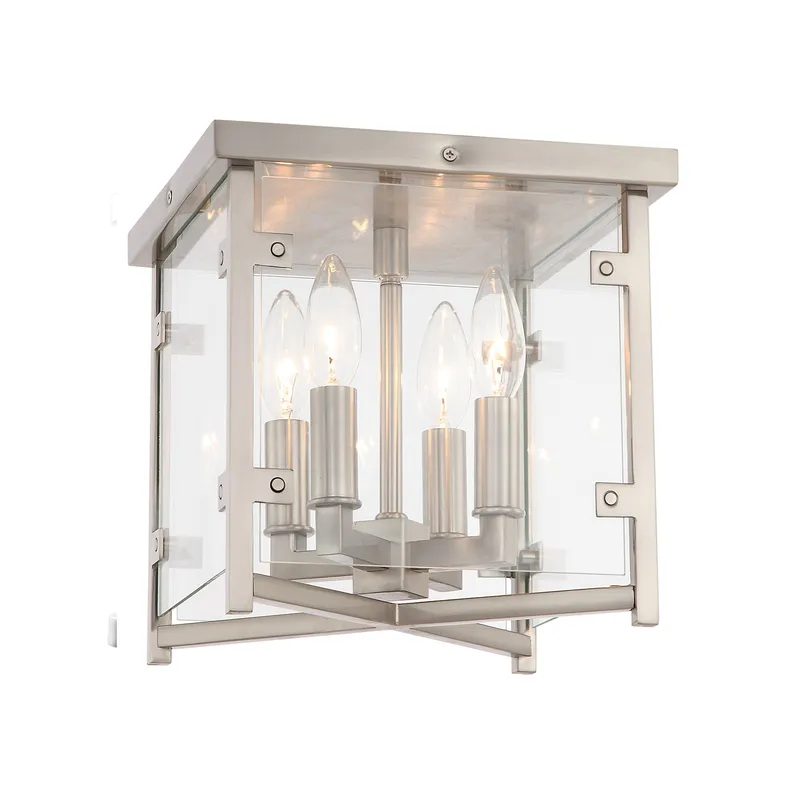 Danbury 10'' Flush Mount — Crystorama Lighting LED Ceiling Lights  