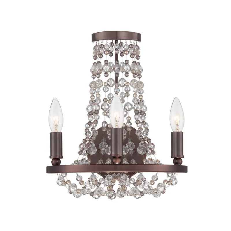 Channing 12'' Sconce — Crystorama Lighting LED Wall Lights  