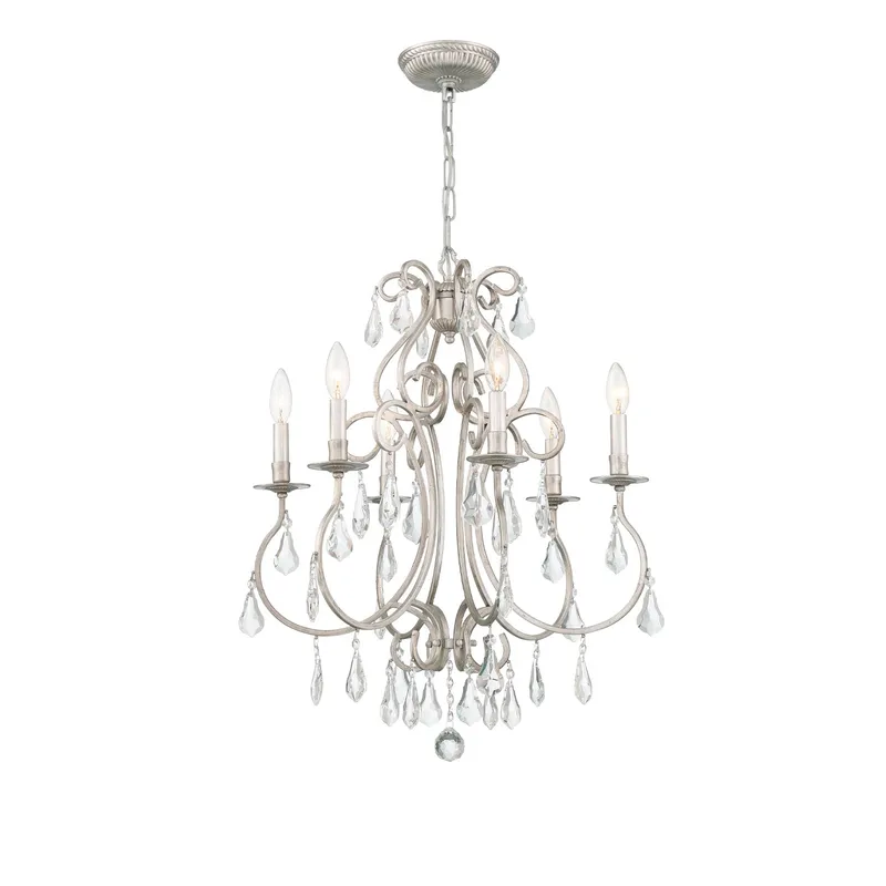 Ashton 21.5'' Chandelier — Crystorama Lighting LED Pendant Lights  