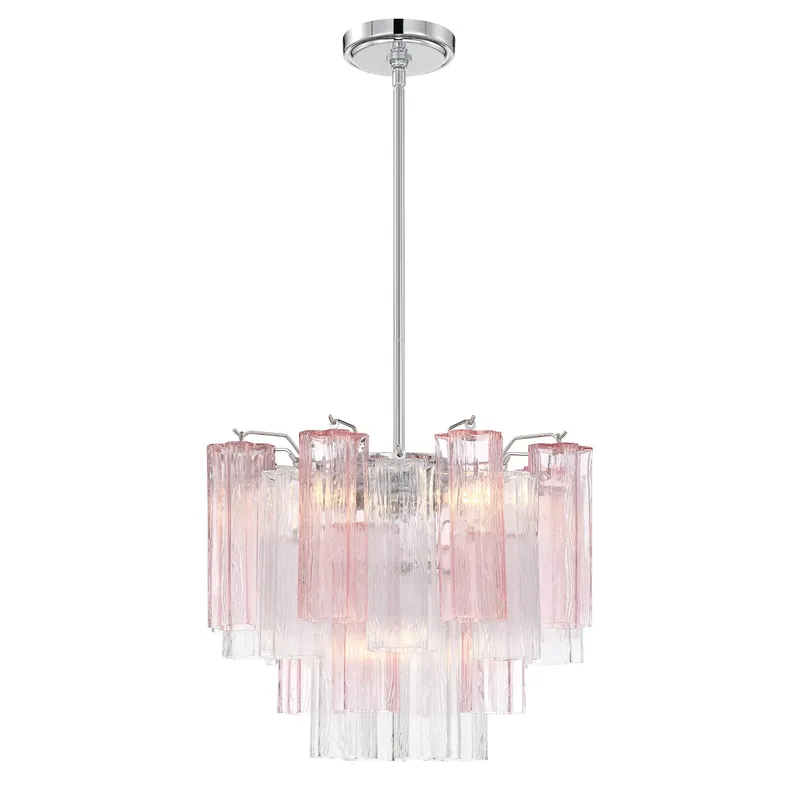 Addis 17.75'' Chandelier — Crystorama Lighting LED Pendant Lights  