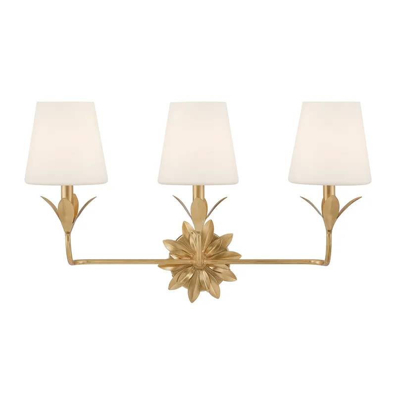 Broche 25'' Bathroom Vanity — Crystorama Lighting LED Wall Lights  